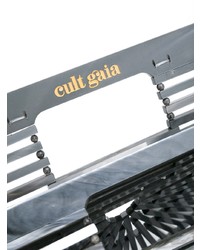 graue Shopper Tasche aus Stroh von Cult Gaia