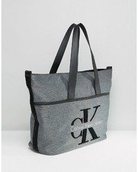 graue Shopper Tasche von Calvin Klein
