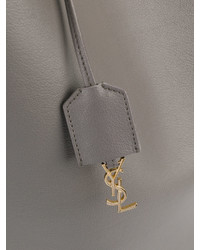 graue Shopper Tasche von Saint Laurent