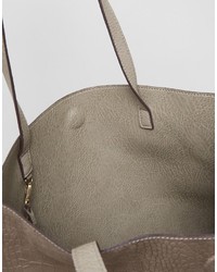 graue Shopper Tasche von Street Level