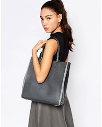 graue Shopper Tasche von Calvin Klein