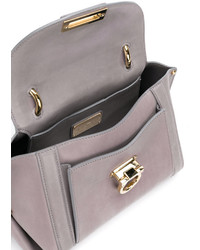 graue Shopper Tasche von Salvatore Ferragamo