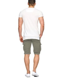 graue Shorts von INDICODE