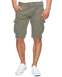 graue Shorts von INDICODE