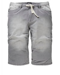 graue Shorts von MEN PLUS BY HAPPY SIZE