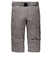 graue Shorts von MEN PLUS BY HAPPY SIZE