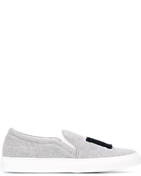 graue Slip-On Sneakers von Joshua Sanders