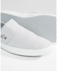 graue Slip-On Sneakers von Lacoste