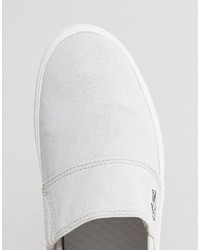 graue Slip-On Sneakers von Lacoste