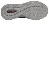 graue Slip-On Sneakers von Skechers