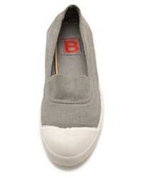 graue Slip-On Sneakers von Bensimon