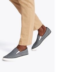 graue Slip-On Sneakers von Tommy Hilfiger