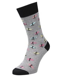graue Socken von Jimmy Lion