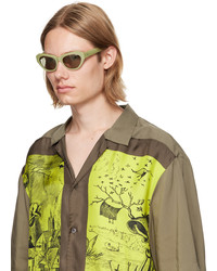 graue Sonnenbrille von Dries Van Noten