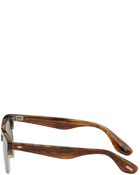 graue Sonnenbrille von Brunello Cucinelli