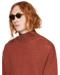 graue Sonnenbrille von Dries Van Noten