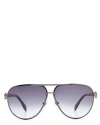 graue Sonnenbrille von Alexander McQueen