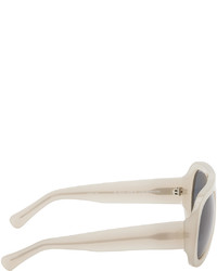 graue Sonnenbrille von Dries Van Noten