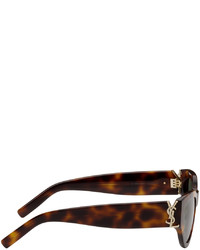 graue Sonnenbrille von Saint Laurent