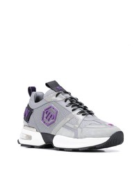 graue Sportschuhe von Philipp Plein