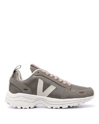 graue Sportschuhe von Rick Owens X Veja