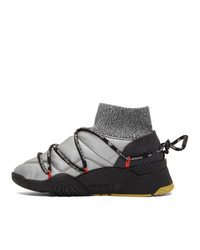 graue Sportschuhe von Adidas Originals By Alexander Wang