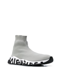 graue Sportschuhe von Balenciaga