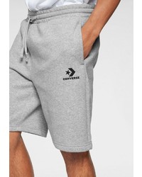 graue Sportshorts von Converse