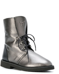 graue Stiefeletten von Giuseppe Zanotti Design