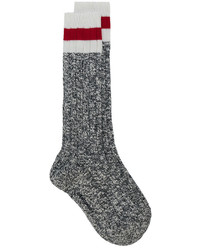 graue Strick Socken von DSQUARED2