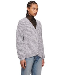 graue Strick Strickjacke von GAUCHERE