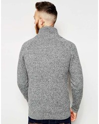 graue Strick Strickjacke von Asos