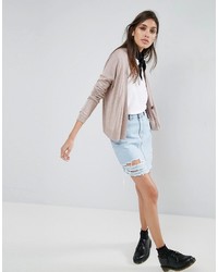 graue Strick Strickjacke von Asos