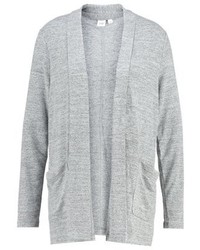 graue Strickjacke mit einer offenen Front von Gap