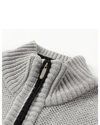 graue Strickjacke von Allthemen