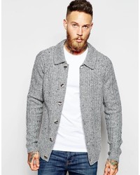 graue Strickjacke von Asos