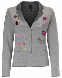 graue Strickjacke von B.C. BEST CONNECTIONS by Heine