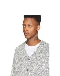 graue Strickjacke von John Elliott