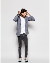 graue Strickjacke von Asos