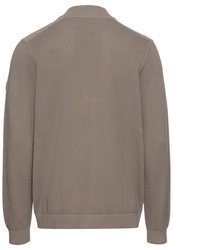 graue Strickjacke von camel active