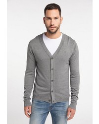 graue Strickjacke von Dreimaster