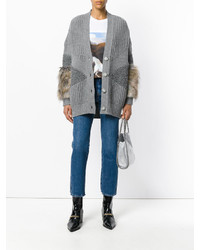 graue Strickjacke von Stella McCartney