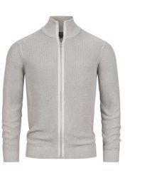 graue Strickjacke von INDICODE