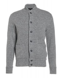 graue Strickjacke von J.Crew