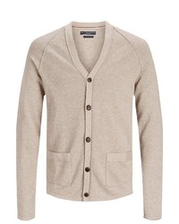 graue Strickjacke von Jack & Jones