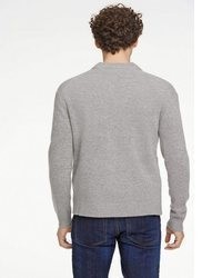 graue Strickjacke von Lindbergh