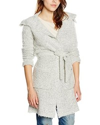 graue Strickjacke von More & More