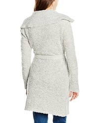 graue Strickjacke von More & More