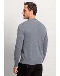 graue Strickjacke von Olymp