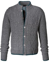 graue Strickjacke von REITMAYER